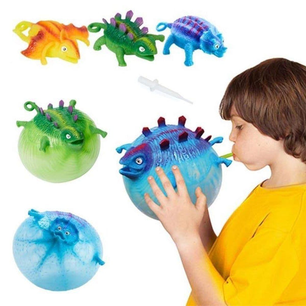 Inflatable Dinosaur Jelly Balloon Ball Expanding Ball