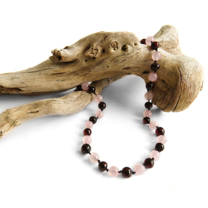 Etsy amber teething necklace sales