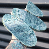 1kg Raw New Zealand Greenstone / Pounamu Carving Slices (R14B207)
