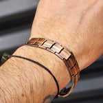 15mm Wide Copper Magnetic Chain Bracelet (50A19B2)