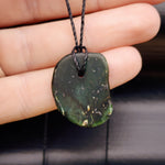 New Zealand Greenstone Pounamu Pendant Necklace (AJJC2277)