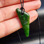 New Zealand Greenstone Pounamu Pendant Necklace (AJJC2341)