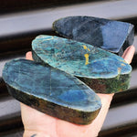 1kg Raw New Zealand Greenstone / Pounamu Carving Slices (R14B402)