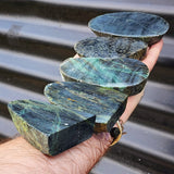 1kg Raw New Zealand Greenstone / Pounamu Carving Slices (R14B513)