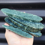 1kg Raw New Zealand Greenstone / Pounamu Carving Slices (R14B205)