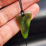 New Zealand Greenstone Pounamu Pendant Necklace (AJJC2335)