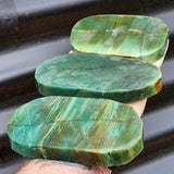 1kg PK Raw Nephrite Jade / Greenstone Carving Slices (R14B462)