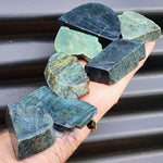 1kg Raw New Zealand Greenstone / Pounamu Carving Slices (R14B393)