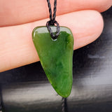 Natural Greenstone Pendant Necklace (AJJC2464)