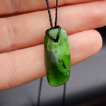 New Zealand Greenstone Pounamu Pendant Necklace (AJJC2282)