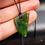 New Zealand Greenstone Pounamu Pendant Necklace (AJJC2330)