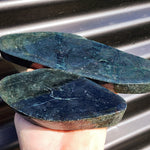 1kg Raw New Zealand Greenstone / Pounamu Carving Slices (R14B346)