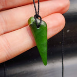 New Zealand Greenstone Pounamu Pendant Necklace (AJJC2327)