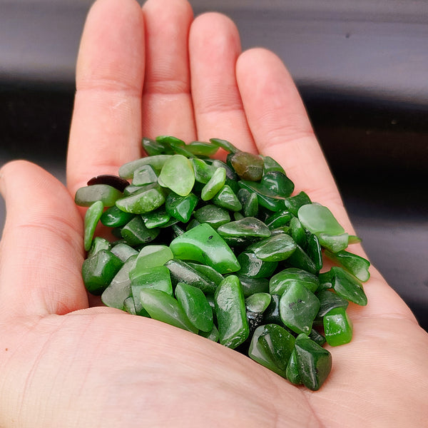 100g Small Greenstone Offcut Tumbles