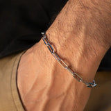 4.7mm Long Link Stainless Steel Chain Bracelet