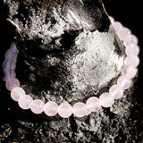 Rose Quartz Elastic Bracelet