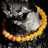 Raw Honey Baltic Amber Elastic Bracelet