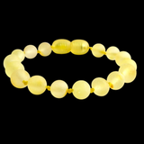 Amber Teething Bracelet / Anklet - Raw Lemon Amber
