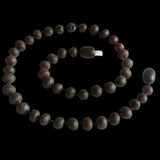 50x Natural Genuine Baltic Amber Beads - Raw Cherry