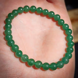 6mm Natural Aventurine Elastic Bracelet