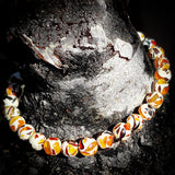 Mosaic Baltic Amber Elastic Bracelet