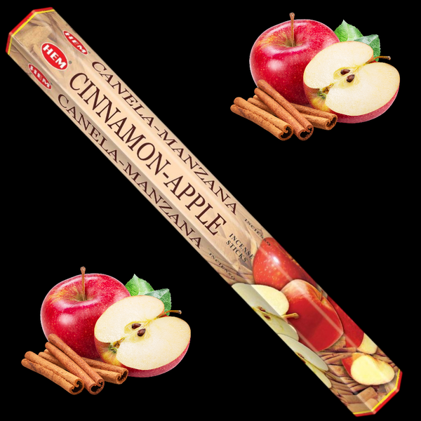 20x Cinnamon & Apple Incense Sticks