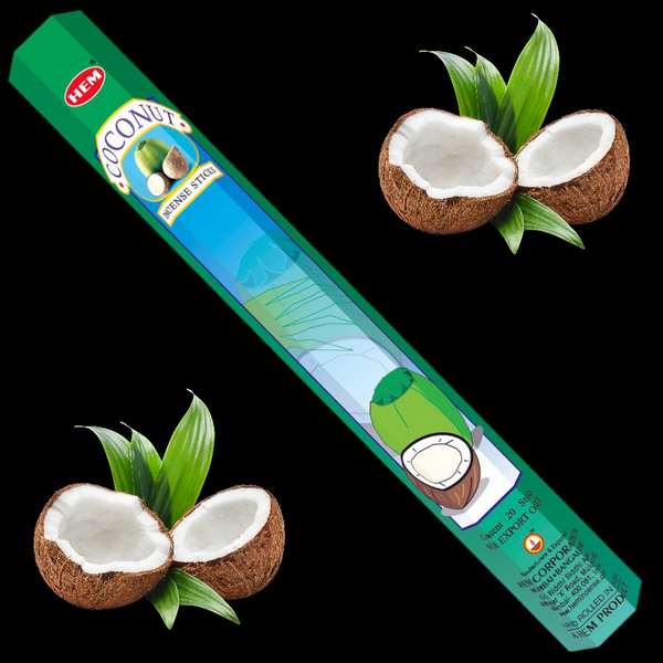 20x Coconut Incense Sticks