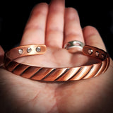 Copper Magnetic Cuff Bracelet
