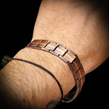 15mm Wide Copper Magnetic Chain Bracelet (50A19B2)