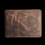 Genuine Leather Wallet - Vintage Brown