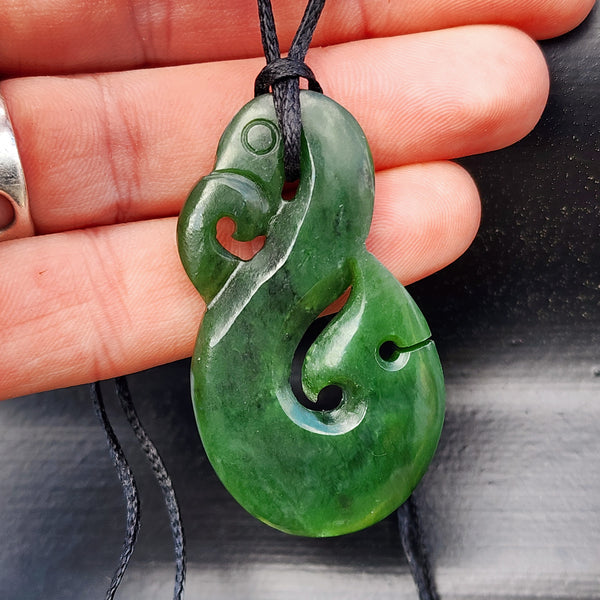 Greenstone Manaia Pendant Necklace