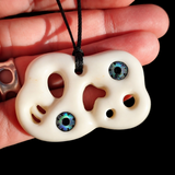 Manaia Bone Carving Pendant Necklace - NZ Maori Inspired