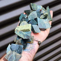 1kg Raw New Zealand Greenstone Offcuts / Pounamu Pieces