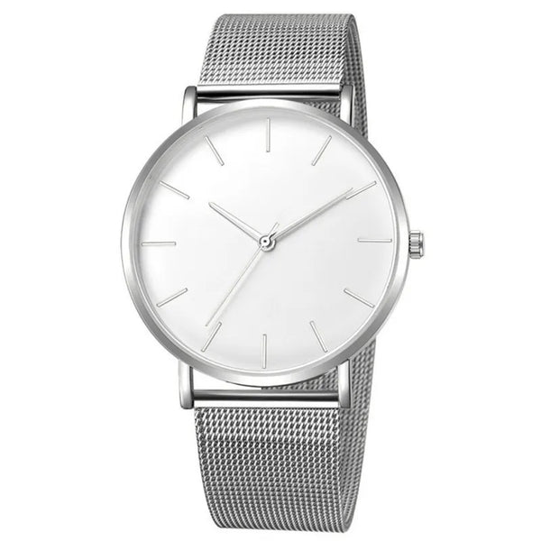 Stainless Steel Mesh Strap Watch