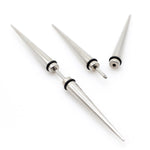 Stainless Steel Punk Spiked Earrings