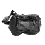 Black Waist Pack, Travel Bag, Fanny Pack, Bum Bag