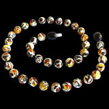 Amber Teething Necklace - Mosaic Amber Beads