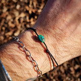 Natural Turquoise One Off Bracelet (1A3-853)