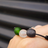 Rustic Recycled Sea Glass One Off Bracelet (1A3-704)
