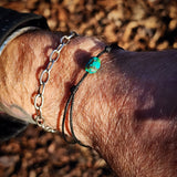 Natural Turquoise One Off Bracelet (1A3-853)