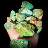 1kg Natural Genuine Arizona Turquoise Carving Rocks (S14B9)