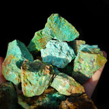 1kg Natural Genuine Arizona Turquoise Carving Rocks (S14B9)