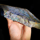 1.67kg Natural Iolite with Green Tourmaline Carving Slice (S14B7)