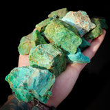 1kg Natural Genuine Arizona Turquoise Carving Rocks (S14B10)