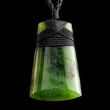 Natural Jade Toki Pendant Necklace (N2180)