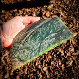 594g Raw Nephrite Jade Carving Slice (R14B733)