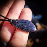 Australian Fairy Opal Freeform Pendant Necklace (1BBB322)