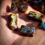 10pcs Raw Australian Boulder Opal (N827)