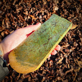 768g Raw Nephrite Jade Carving Slice (R14B717)