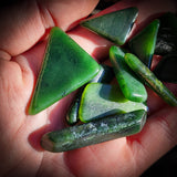 10x Greenstone / Nephrite Jade Pendant Pieces
